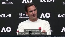 Open d'Australie - Federer : 