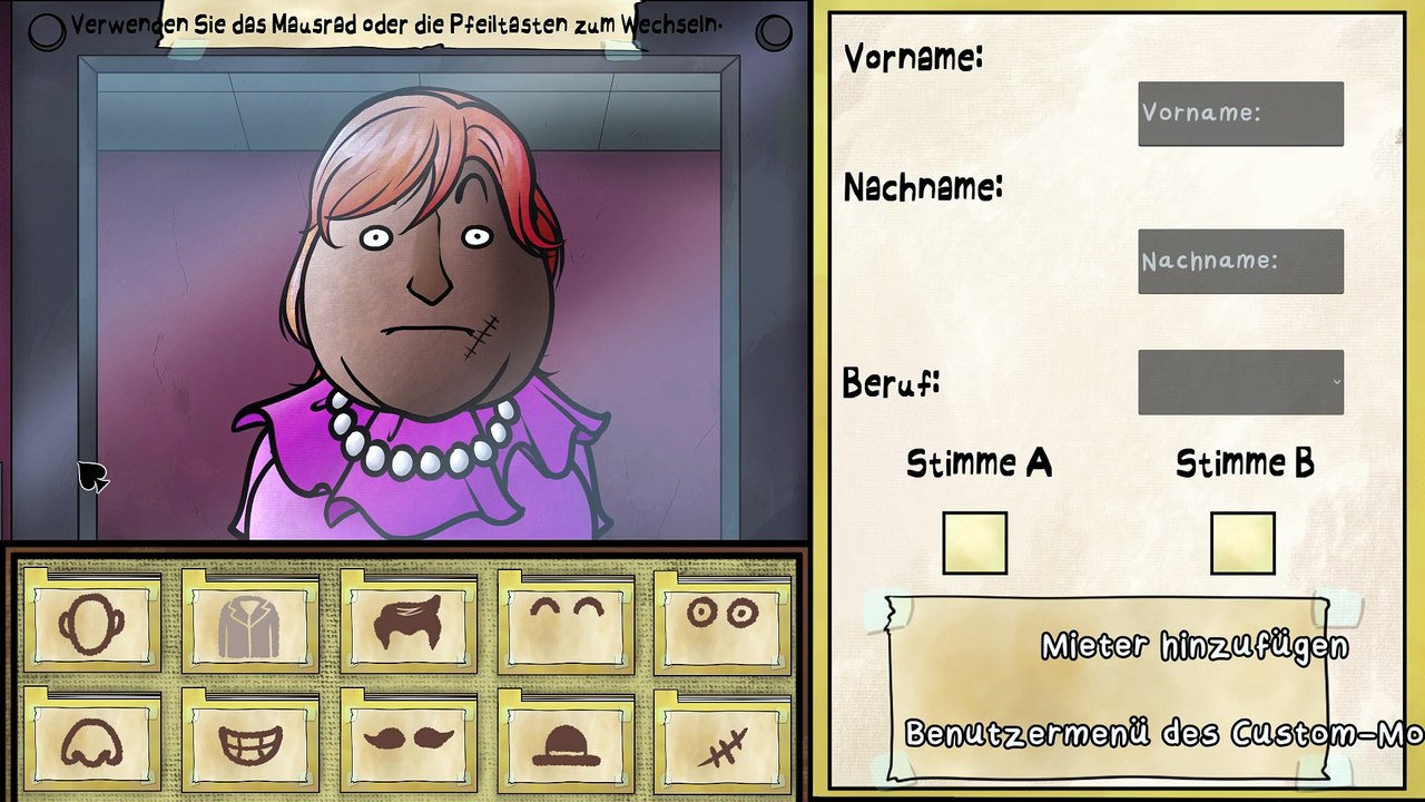 That's Not My Neighbor - Character Creation