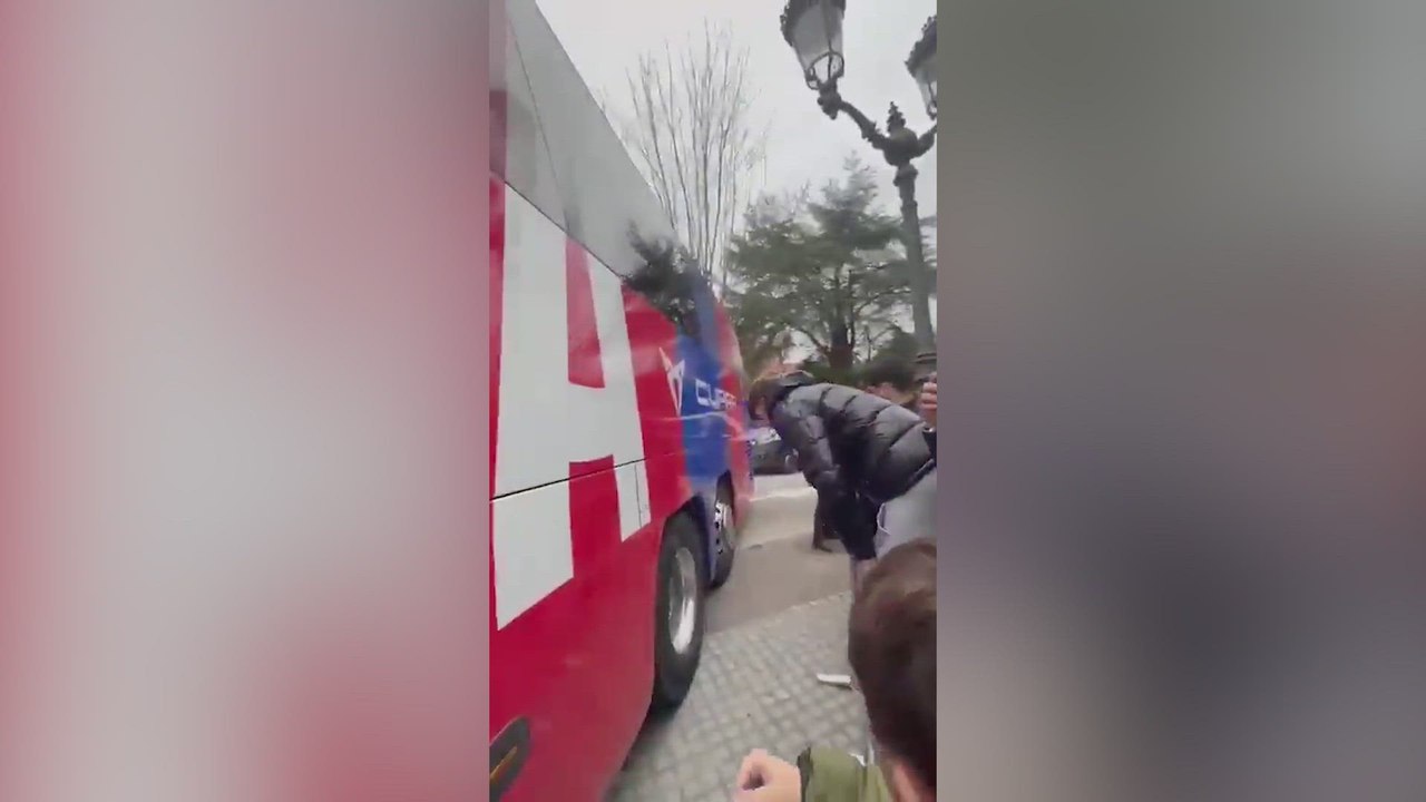 El accidente del autobús del FC Barcelona en su llegada a Santander