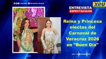 Reina y Princesa electa del Carnaval de Veracruz 2026 en 