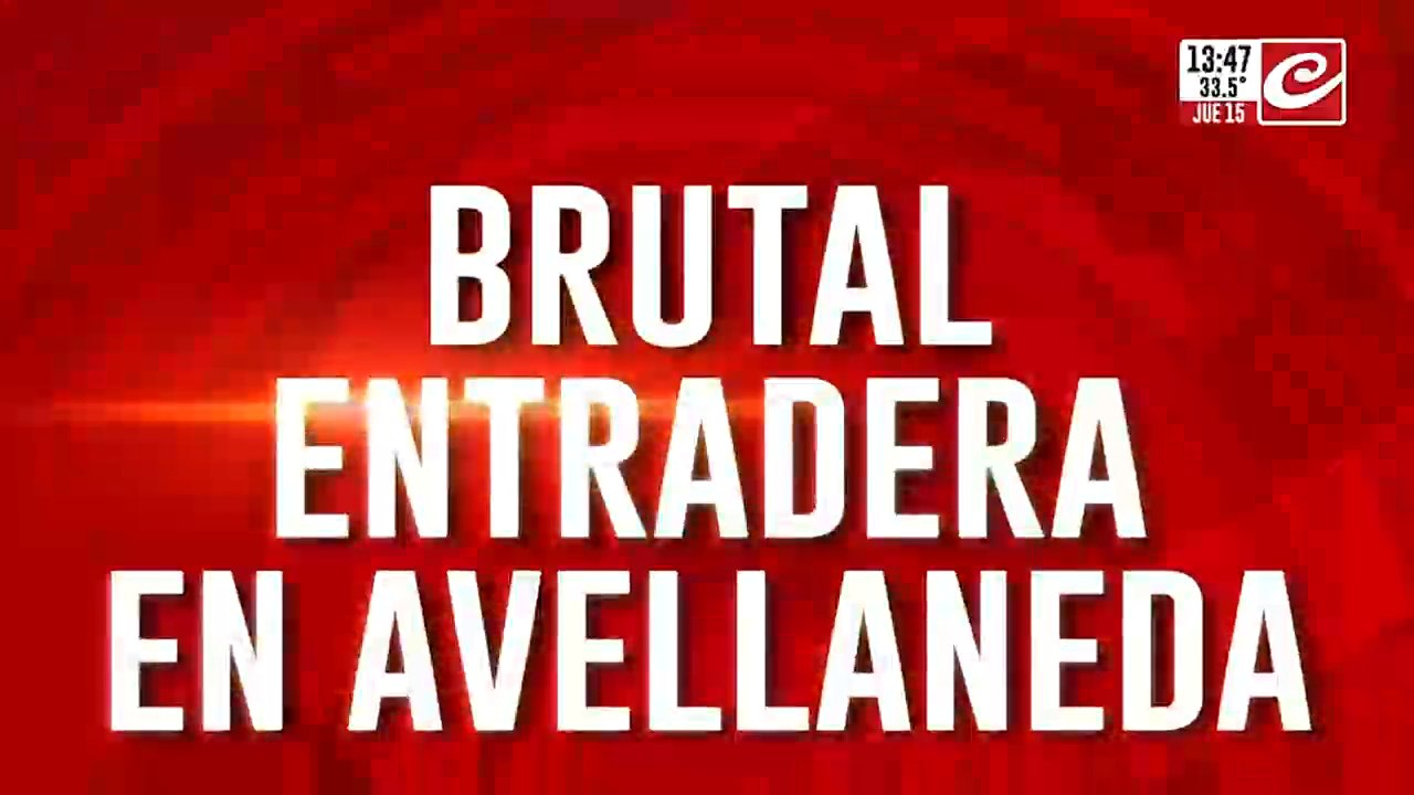 Brutal entradera en Avellaneda: salvaje golpiza a un matrimonio de jubilados