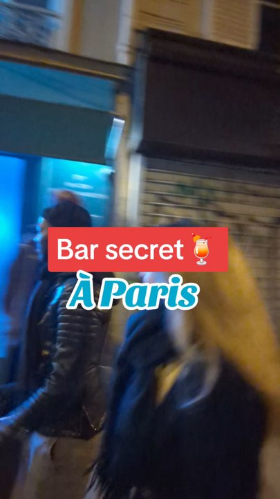 bar secret à Paris