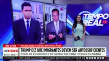 EUA suspendem vistos americanos; Trump diz que imigrantes devem ser autossuficientes | TEMPO REAL