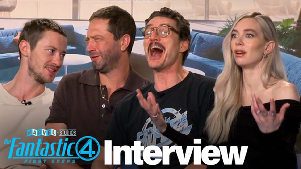 'Fantastic Four' Cast Interviews With Pedro Pascal, Vanessa Kirby, Joseph Quinn & More!