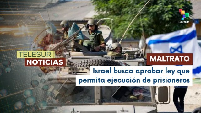 Denuncian maltrato israelí contra prisioneros palestinos y libaneses
