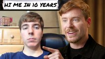 MrBeast Rewatches Hi Me in 10 Years, Lose 100 LBs, Beast Games & More