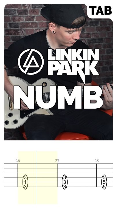 Linkin Park - Numb (Guitar Tab)