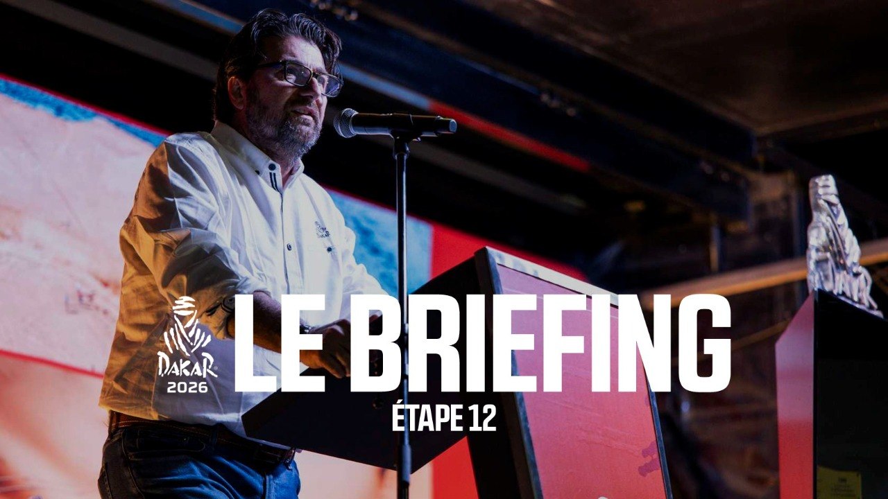Le briefing de l'étape avec David Castera