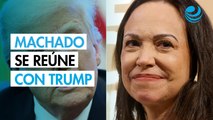 Trump recibe de forma privada a María Corina Machado: ¿Qué se sabe de la reunión?