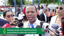 Relanzan parque vial Ciudad Juan Bosch para fortalecer la educación vial infantil