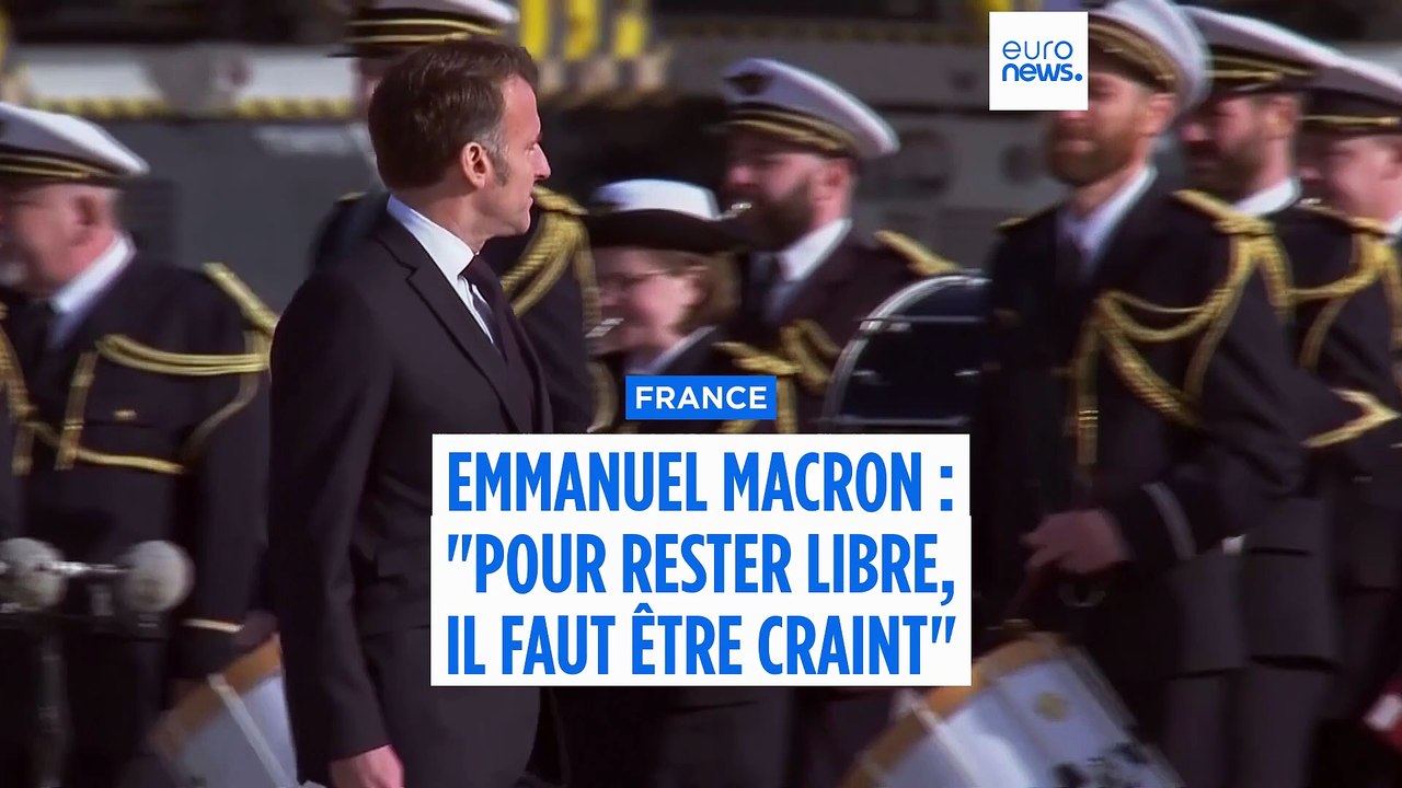 Emmanuel Macron : "Pour être libre, il faut être craint, pour être craint il faut être puissant"