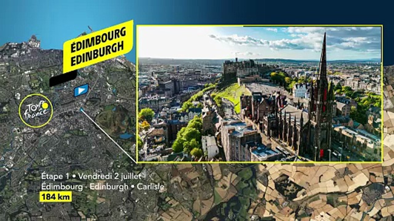 Édimbourg, Liverpool, Cardiff : le programme des trois premières étapes du Tour de France 2027 en Grande-Bretagne - Cyclisme - Tour de France