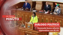 Pdta. encargada de Venezuela denuncia 