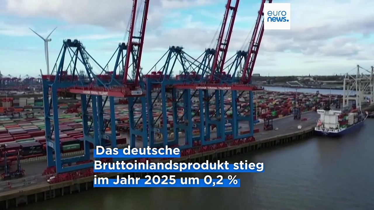 Nach zwei Jahren Rezession: Deutsche Wirtschaft wächst wieder