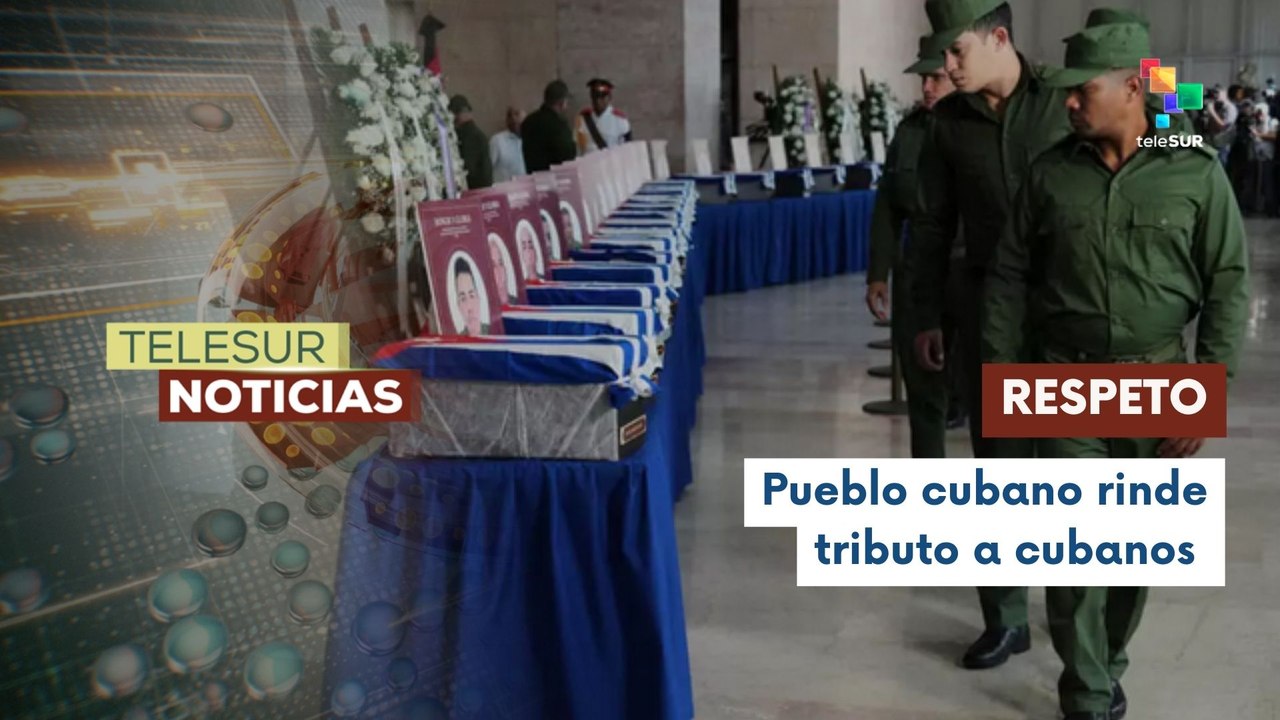 Cuba honra a los 32 combatientes asesinados por EE.UU.