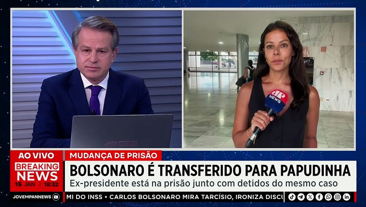 O que muda com a transferência de Bolsonaro para a Papudinha? Comentaristas analisam