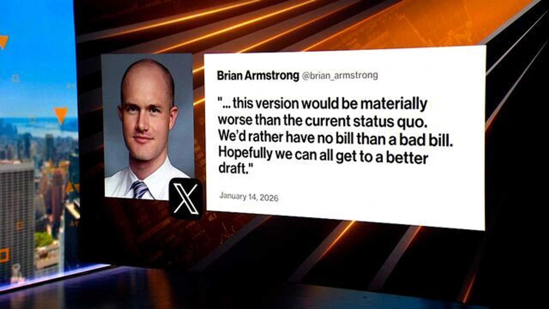 Coinbase Pulls Support For Crypto Bill