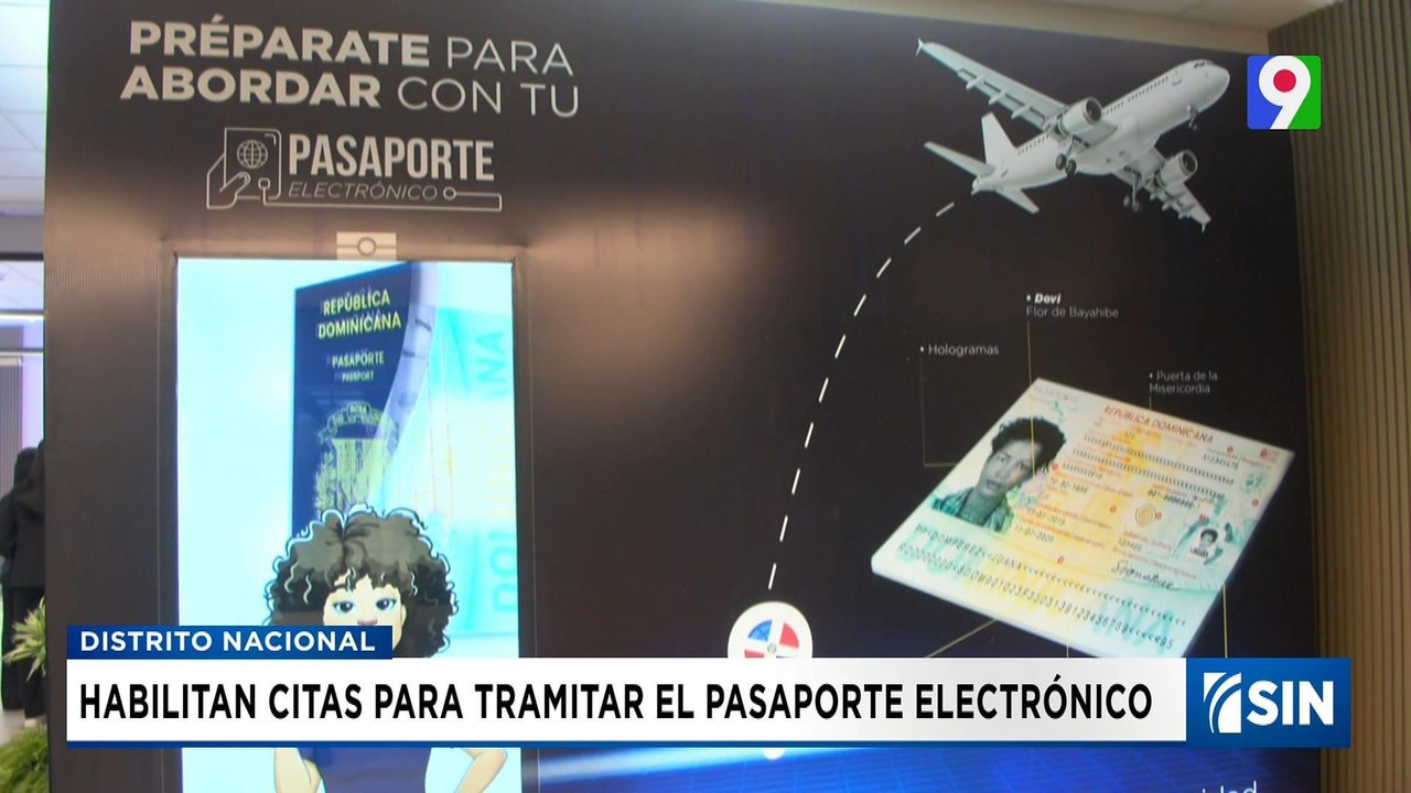Habilitan citas para nuevo pasaporte biométrico dominicano | Emisión Estelar SIN con Alicia Ortega