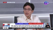 Leviste –'Ako po ay wala nang involvement... sa aking kompanya that I control' | GMA Integrated News