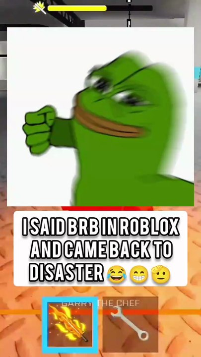 I SAID BRB IN ROBLOX AND CAME BACK TO DISASTER