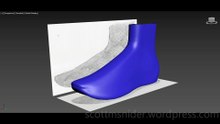 Flame: 3DS MAX Practice Polygon Foot Model Video #2 (01-15-2026)