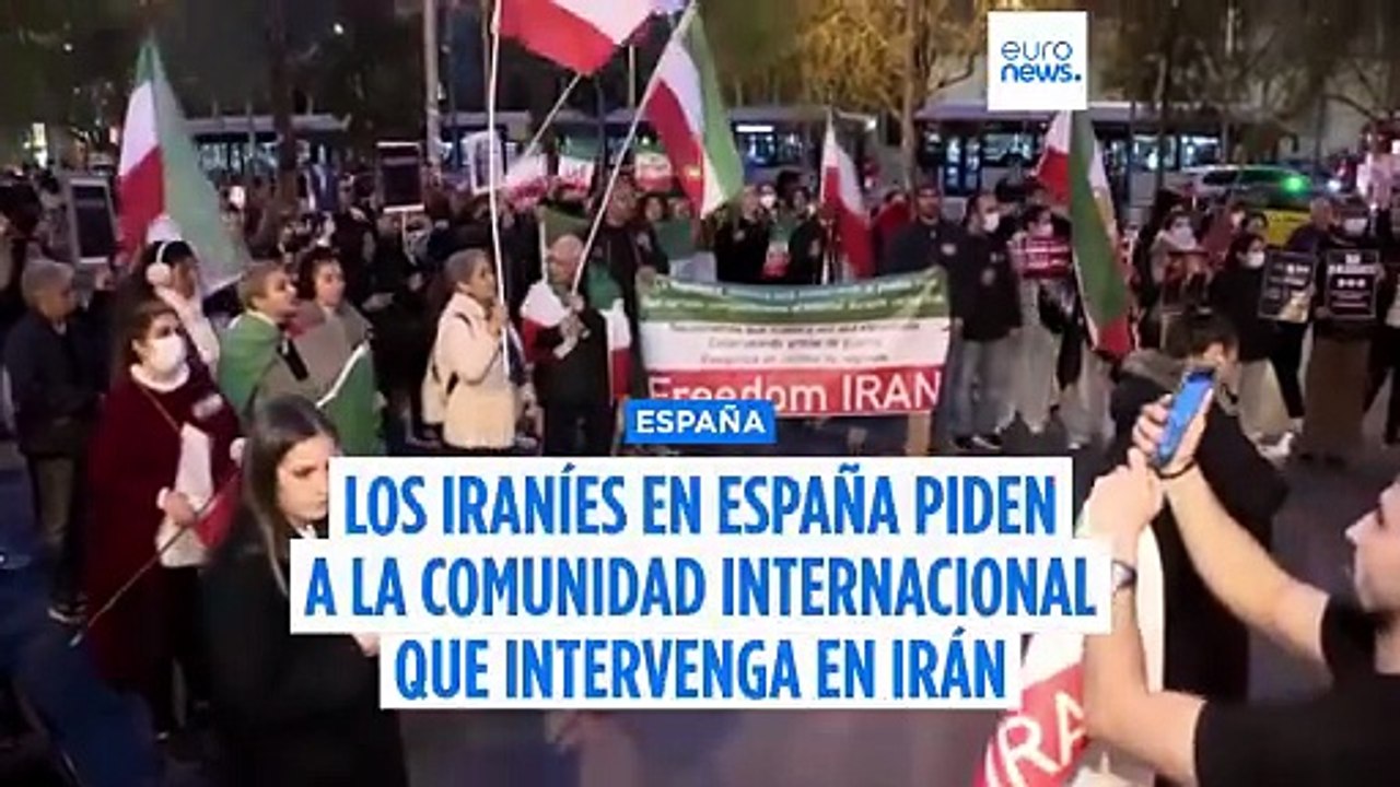 La diáspora iraní en España pide ayuda a Occidente: "Irán puede convertirse en otro Corea del Norte"