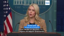 La Casa Blanca señala que las tropas europeas en Groenlandia no influirán en los planes de Trump