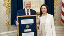 María CORINA MACHADO ofreció el NOBEL DE LA PAZ a TRUMP