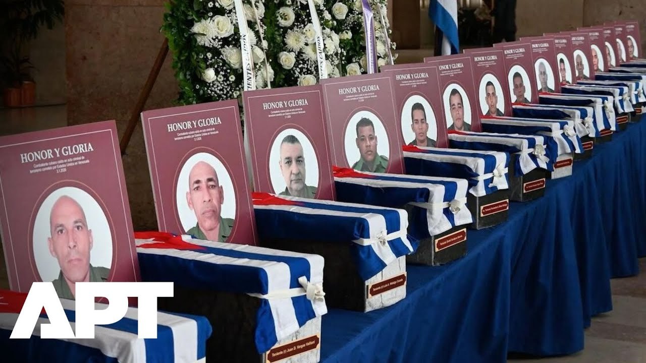 ‘We Will Never Surrender’: Cubans Line Up to Mourn Fallen Soldiers | APT
