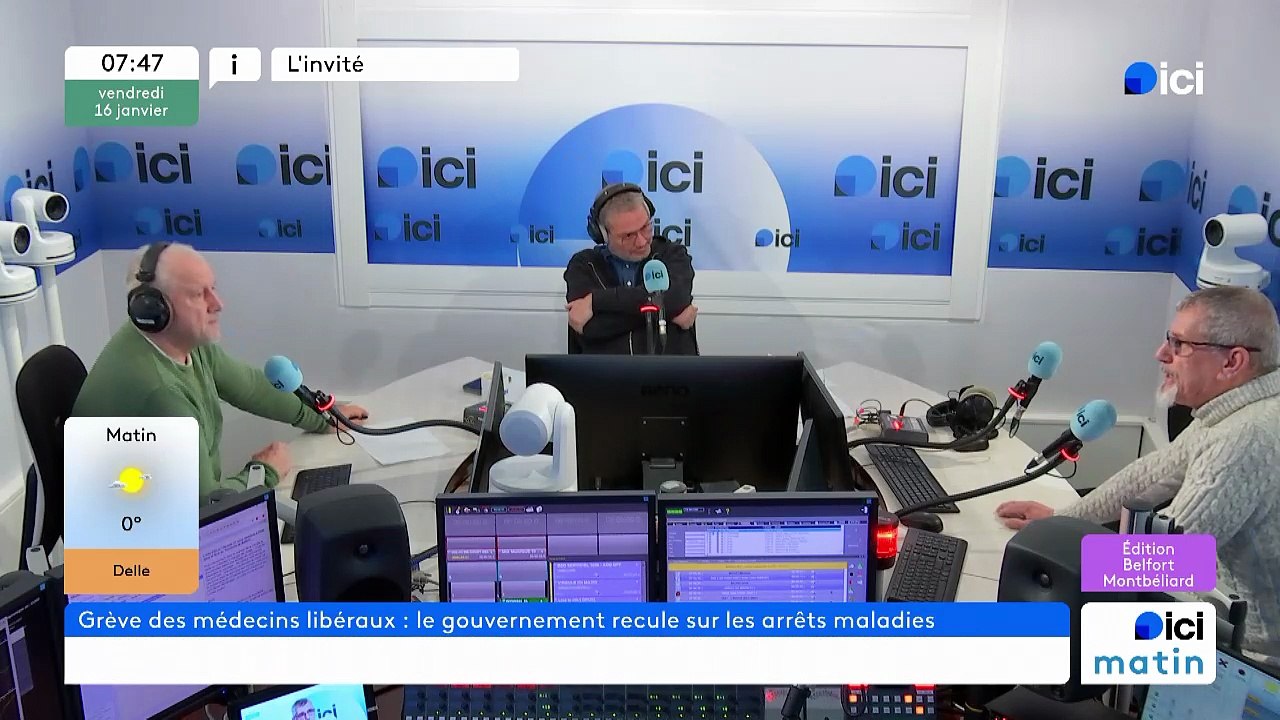 Docteur Luc Griesmann, médecin généraliste à Belfort et membre de l'Union française des médecins libéraux