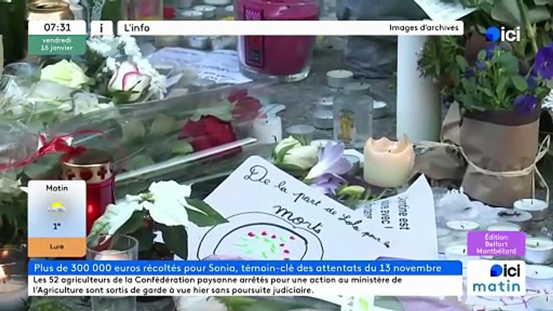⁣16/01/2026 - ici matin par ici Belfort Montbéliard en vidéo