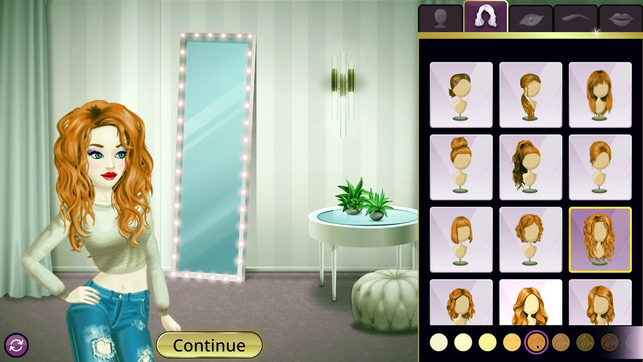 Hollywood Story Fashion Star - Character Creation
