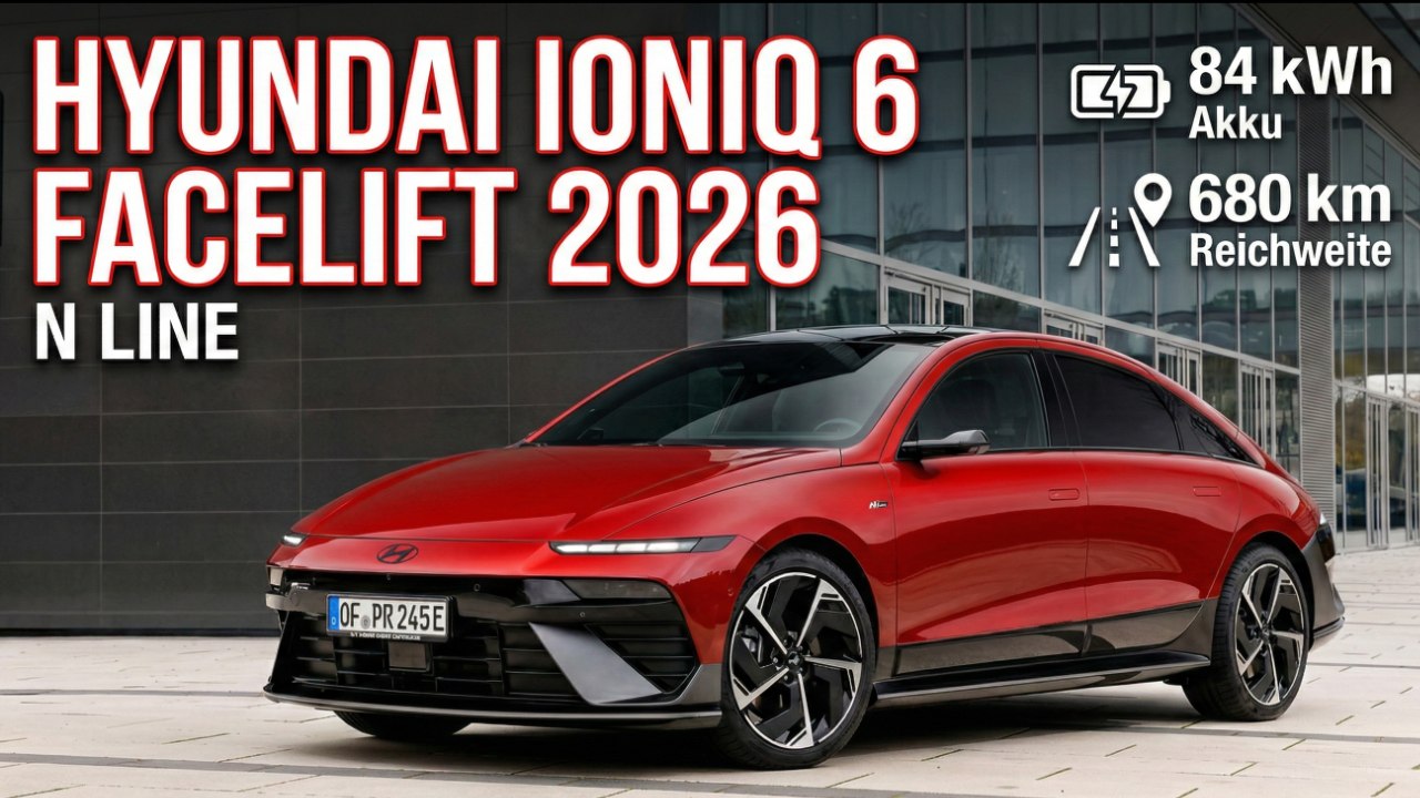 2026 Hyundai IONIQ 6: Neue Batterie, mehr Reichweite, mehr Style