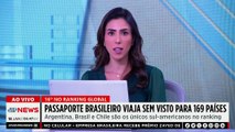 Brasil tem 16º passaporte mais poderoso do mundo em 2026