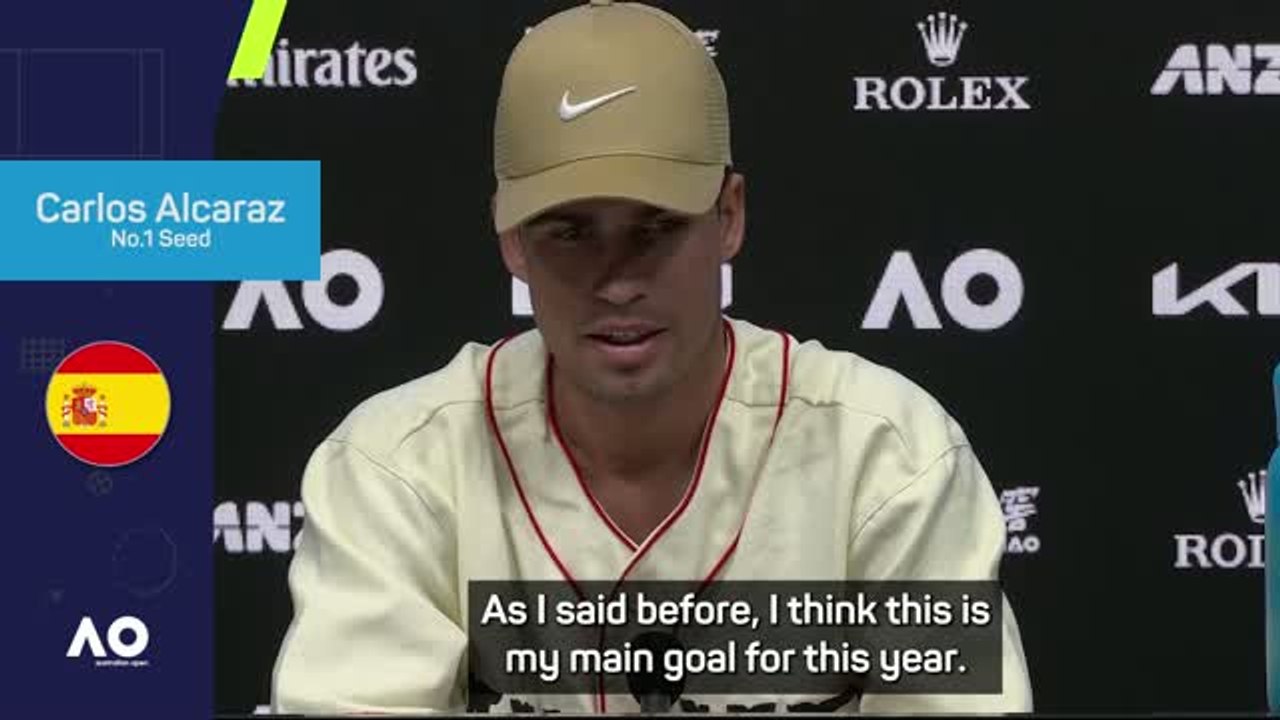 Alcaraz hungry for Australian Open title to complete career Grand Slam