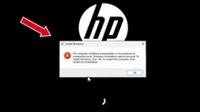 How To Fix Windows installation cannot proceed on HP Laptop and Pc - Windows 11/10/8/7