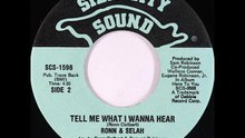 Ronn & Selah - Tell Me What I Wanna Hear