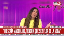 La respuesta de Flor de la V ante los dichos transfóbicos de Maxi López