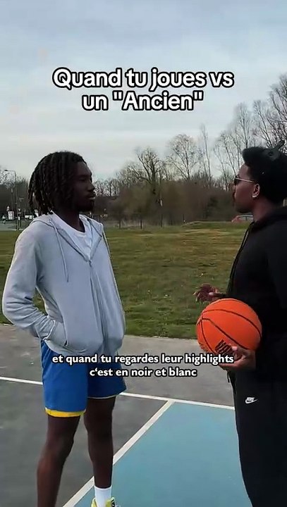 Quand tu joues au basket contre un ancien🏀😭