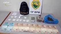 Rotam prende casal por tráfico e apreende drogas em Toledo