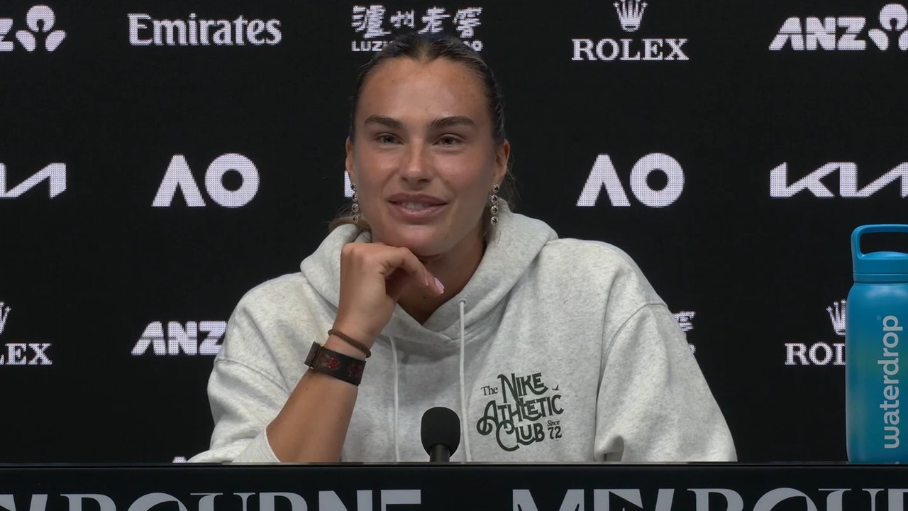 Tennis - Open d'Australie 2026 - Aryna Sabalenka : "J’ai toujours voulu être quelque chose de plus grand que “seulement” une joueuse de tennis"