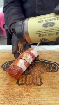 Smoked Pork Belly Lollipops pork porkbelly lollipops