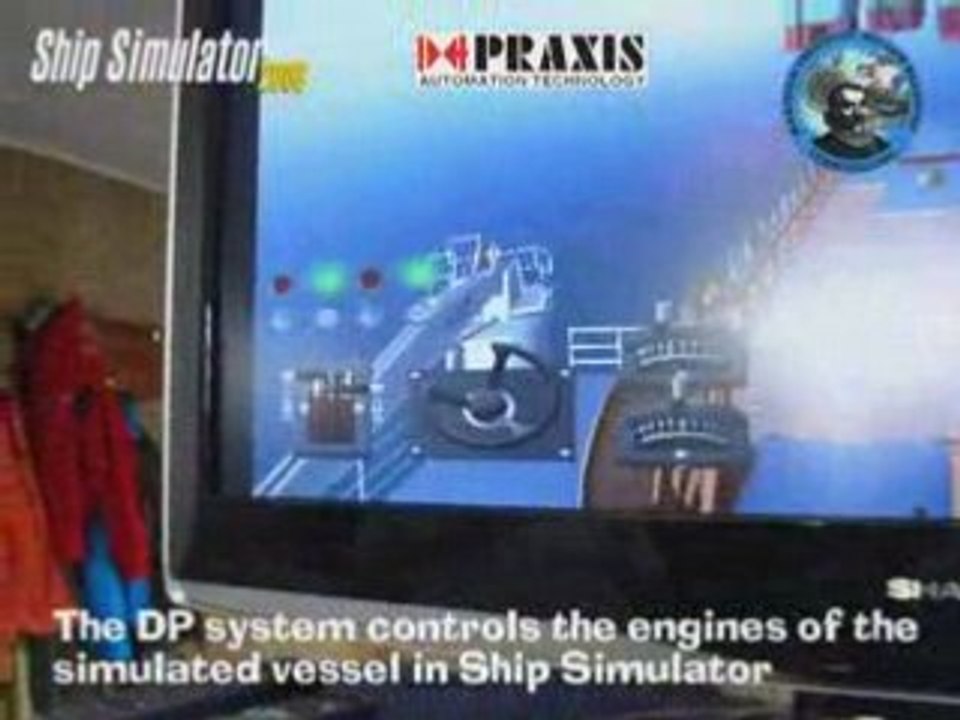 Ship Simulator 2008 with Praxis DP system