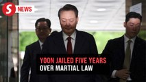 South Korea's ex-president Yoon given 5-year jail term in first ruling over martial law