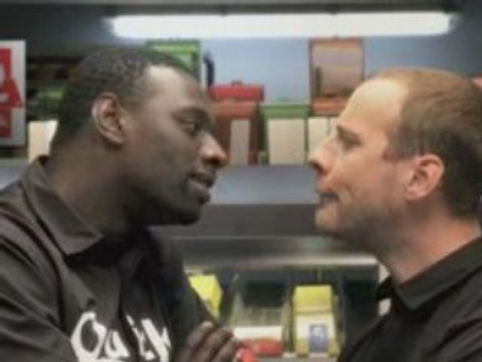 C qui le boss : pub Quick Omar et Fred