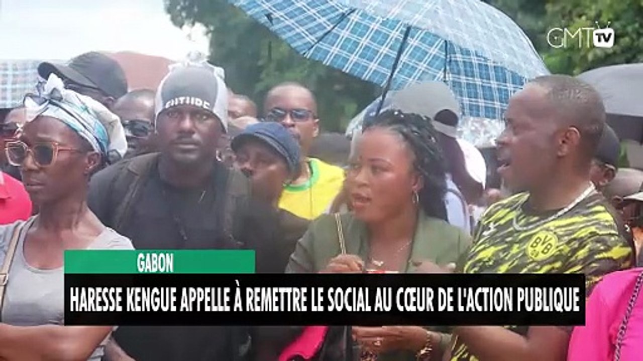 [#Reportage] Gabon : Haresse Kengue appelle à remettre le social au cœur de l'action publique