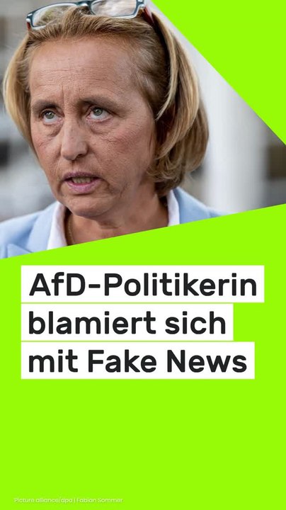 No Glomex AfD-Politikerin blamiert sich mit Fake News bei Lanz