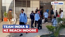 Team India, New Zealand Arrive in Indore Ahead of High-Voltage Clash