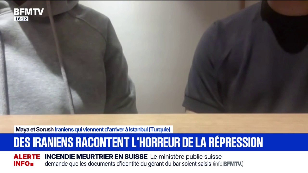"Les forces [armées] étaient dans un état de rage et de revanche": des Iraniens racontent l'horreur de la répression