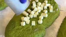 White Chocolate Matcha Bread